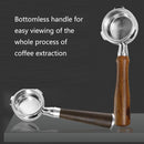 BST-001 Stainless Steel Coffee Machine Handle For Barsetto(Rosewood)