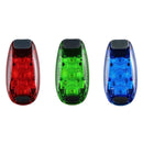 3 PCS Outdoor Cycling Night Running Warm Light Bicycle Tail Light, Colour: 3 LED Blue