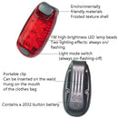3 PCS Outdoor Cycling Night Running Warm Light Bicycle Tail Light, Colour: 5 LED Blue