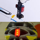 3 PCS Outdoor Cycling Night Running Warm Light Bicycle Tail Light, Colour: 5 LED Blue