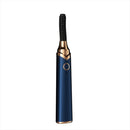 USB Rechargeable Eyelash Curler Eyelash Heating Styling Device(Blue)