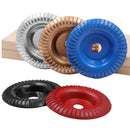 Woodworking Sanding Plastic Stab Discs Hard Round Grinding Wheels For Angle Grinders, Specification: 100mm Black Curved