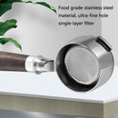 JJY7411 Stainless Steel Coffee Machine Handle For GAGGIA , Style: Red Gem Without Button