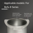 GT-1 Alloy Coffee Powder Receiving Cup For Bofu 8 Series(Silver)