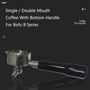 DZ-1 Stainless Steel Coffee Machine With Bottom Handle For Bofu 8 Series, Style: Red Gem Single Mouth
