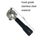 DZ-1 Stainless Steel Coffee Machine With Bottom Handle For Bofu 8 Series, Style: Plastic Single Mouth