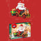 SEMBO Cartoon Cute Christmas Blocks Kids Toys, Style: Reindeer Car