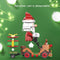 SEMBO Cartoon Cute Christmas Blocks Kids Toys, Style: Reindeer Car