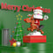 SEMBO Cartoon Cute Christmas Blocks Kids Toys, Style: Reindeer Music Box
