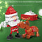 SEMBO Cartoon Cute Christmas Blocks Kids Toys, Style: Reindeer Music Box
