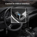 10 PCS USB 3.0 Female to USB-C / Type-C Male OTG Adapter(Gold)