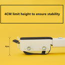 2 PCS Washing Machine Stand Movable Adjustable Refrigerator Base(Silver)