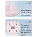 WH-C17 Cat Ear Folding Touch Charging Desk Lamp, Specification: Ear Type 2400mAh