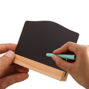 12 PCS Christmas Decoration Small Blackboard Party Double-Sided Writing Board(Small Blackboard + Base)