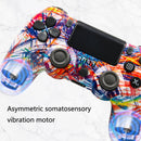 Wireless Bluetooth Game Controller Gamepad With Light For PS4, Color: Cloud