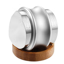 ENB-11 51mm Stainless Steel Coffee Cloth Powder Dispenser Coffee Machine Handle Universal, Colour: One Word Double Head Silver