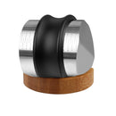 ENB-11 51mm Stainless Steel Coffee Cloth Powder Dispenser Coffee Machine Handle Universal, Colour: One Word Double Head