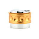 YK33258 Stainless Steel Double-Ended Coffee Cloth Dispenser, Size: 58mm(Golden Finger Buckle Type)