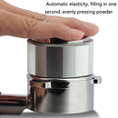 YK33258 Stainless Steel Double-Ended Coffee Cloth Dispenser, Size: 58.5mm(Golden Finger Buckle Type)