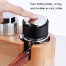 YK33258 Stainless Steel Double-Ended Coffee Cloth Dispenser, Size: 58.5mm(Silver Finger Buckle Type)