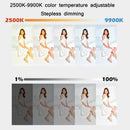YINGNUOST Live SLR 135 LEDs RGB Full Color Pocket Fill Light(6 inch)