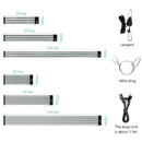 LED Growth Lamp Full Spectrum Plant Light Tube, Style: Large Four Rows 100cm(EU Plug)
