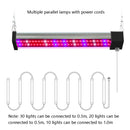 LED Growth Lamp Full Spectrum Plant Light Tube, Style: Large Four Rows 100cm(UK Plug)