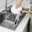 5 PCS XX61 Kitchen Sink Suction Cup Type Water Baffle(Little Penguin)