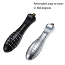 TSPH54 Three-Ear Alloy Stainless Steel Coffee Bottomless Handle For Bofu 8 Series, Style: Silver Handle