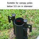 Outdoor Camping Canopy Pole Tent Support Fixture(35mm in Diameter)