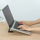 Aluminum Alloy Foldable Lifting Heat Dissipation Bracket For Laptop(Black)