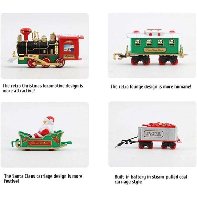 Electric Christmas Train Tree Decoration Rail Car Model(238-9)