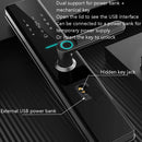 LEVINSON N15 Fingerprint Lock Anti-Cat Eye Password Lock(Black)