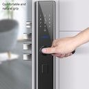 LEVINSON N15 Fingerprint Lock Anti-Cat Eye Password Lock(Black)