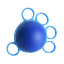 2 PCS Five-Finger Grip Ball Finger Strength Rehabilitation Training Equipment, Specification: 10 Pound Round (Silicone Sleeve)