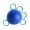2 PCS Five-Finger Grip Ball Finger Strength Rehabilitation Training Equipment, Specification: 10 Pound Round (Silicone Sleeve)