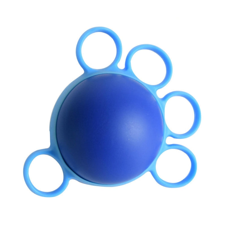 2 PCS Five-Finger Grip Ball Finger Strength Rehabilitation Training Equipment, Specification: 10 Pound Round (Silicone Sleeve)