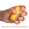 2 PCS Five-Finger Grip Ball Finger Strength Rehabilitation Training Equipment, Specification: 10 Pound Round (Silicone Sleeve)