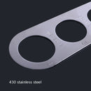 5 PCS MS-233 Stainless Steel Tape Device Noodle Ruler