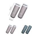 2 Pairs Household Kitchen Housework Waterproof Cuff(Grey)