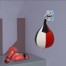 Suspended Pear-Shaped Boxing Speed Ball(Black Red White)