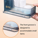 4071 Desktop Jewelry Lipstick Makeup Brush Storage Box(Star Blue)