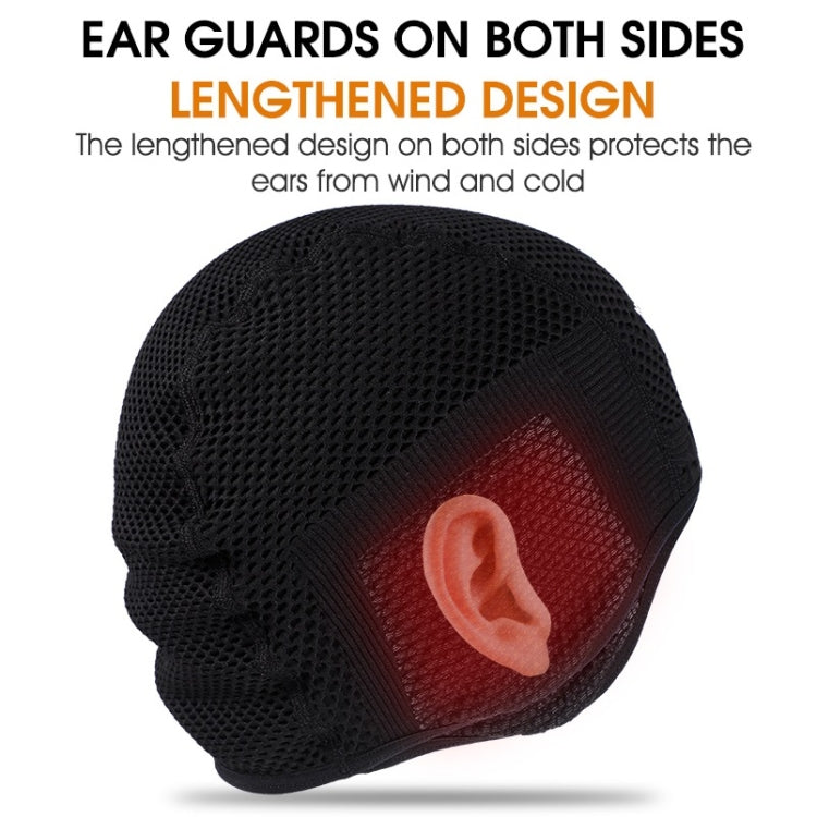 WEST BIKING Winter Warm Ear Protection Knitted Honeycomb Hat, Size: Free Size(Black)