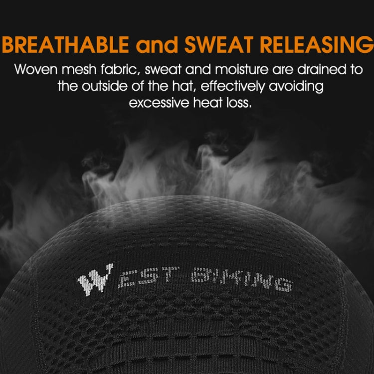 WEST BIKING Winter Warm Ear Protection Knitted Honeycomb Hat, Size: Free Size(Black)