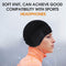 WEST BIKING Winter Warm Ear Protection Knitted Honeycomb Hat, Size: Free Size(Black)