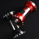 WEST BIKING Mountain Road Bike Screw-In Bearing Bottom Axle(Purple)