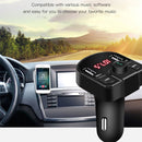 M9 Car Bluetooth MP3 Dual USB Car Charger(Black)