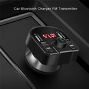 M9 Car Bluetooth MP3 Dual USB Car Charger(Black)
