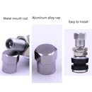 20 PCS Motorcycle Tubeless Tire Valve Stainless Steel Straight Mouth(TR161)