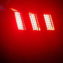 5 PCS Car Honeycomb Tail Lamp Film Universal Personality Modified Light Film Sticker(Bright Black)
